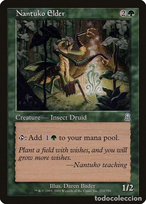 Trading Cards: Carta MTG-Anziano Nantuko-Odissea-ITA-EX-Uncommon - Magic the gathering