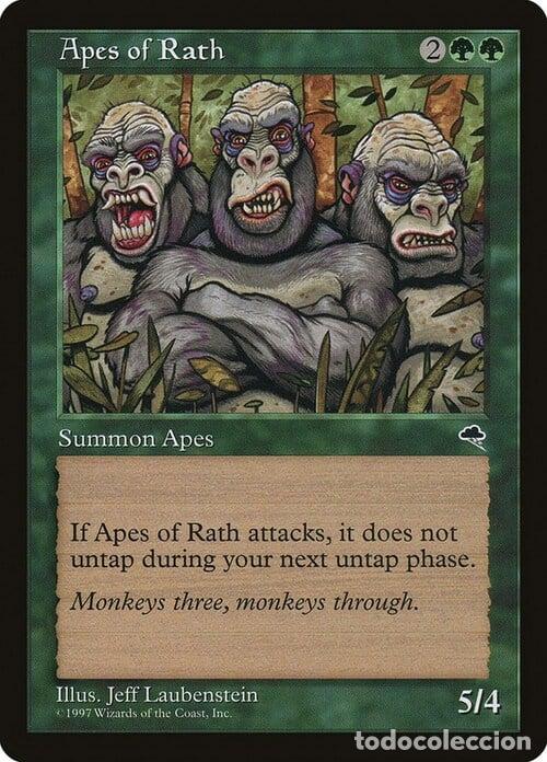 Trading Cards: Carta MTG-Scimmie di Rath-Tempesta-ITA-EX-Common - Magic the gathering