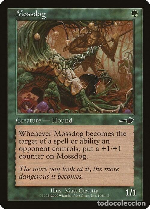 Trading Cards: Carta MTG-Cane di Muschio-Nemesis-ITA-Good-Common - Magic the gathering