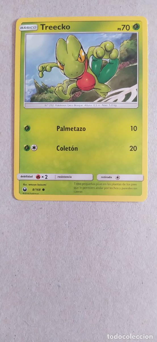 pokemon bsico treecko cromo carta lamincard 20 - Buy Antique trading cards  on todocoleccion