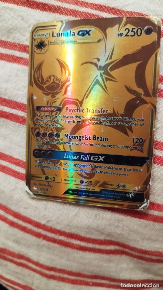 Trading cards: Carta Pokemon-AGE) Lunala GX HP 250 Evolve om Cormoem Ability Psychic Transfer As often as you