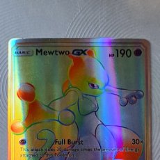Trading Cards: CROMO POKÉMON MEWTWO GX HP 190 76/73 2017
