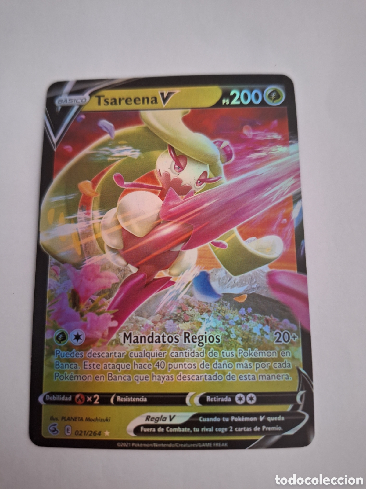tsareena v pokemon card price Amazon.com: Tsareena V - 021/264 - Ultra Rare - Sword & Shield