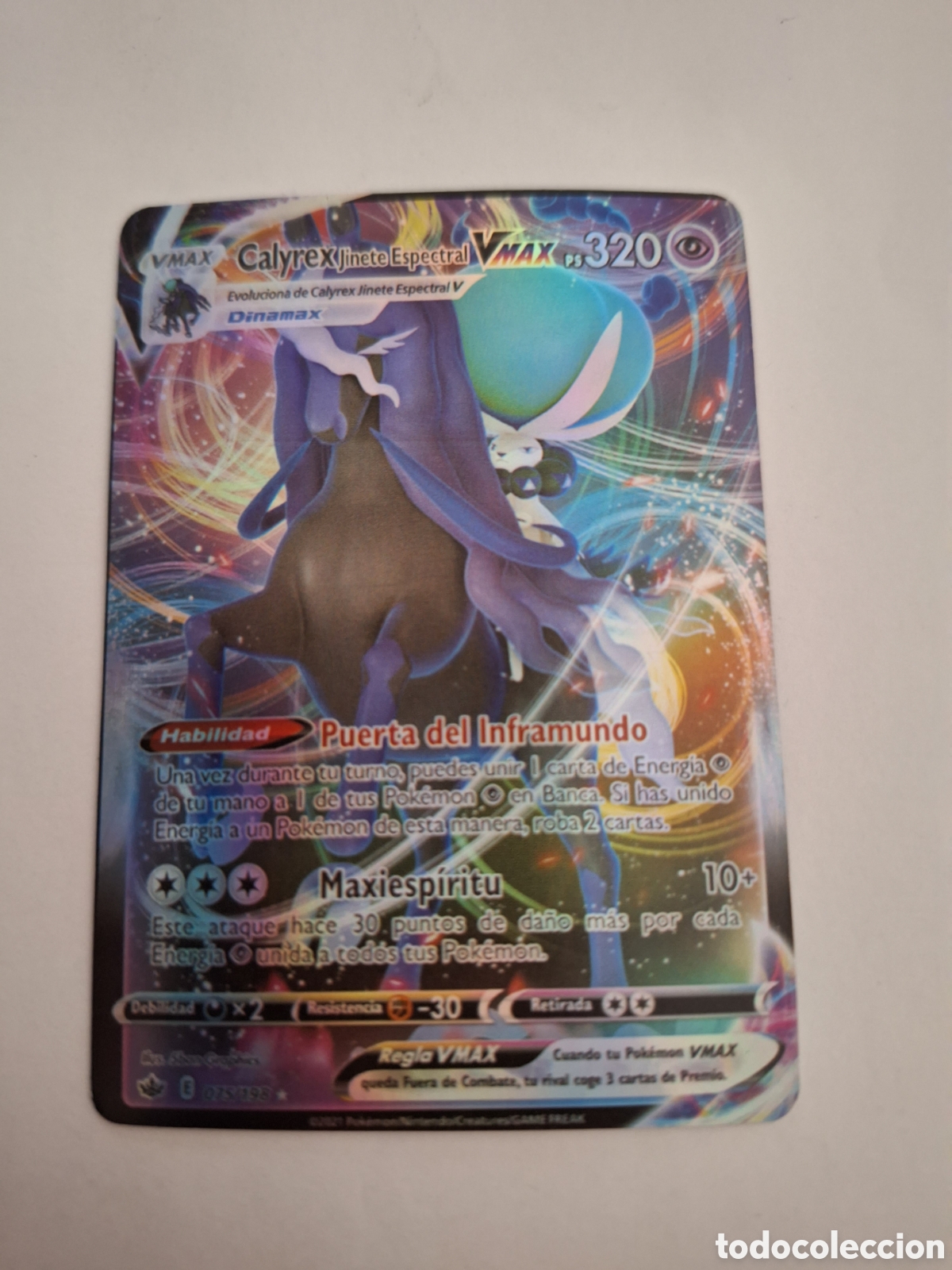 Trading cards: Pokemon - Calyrex VMax 320 - Foto 1
