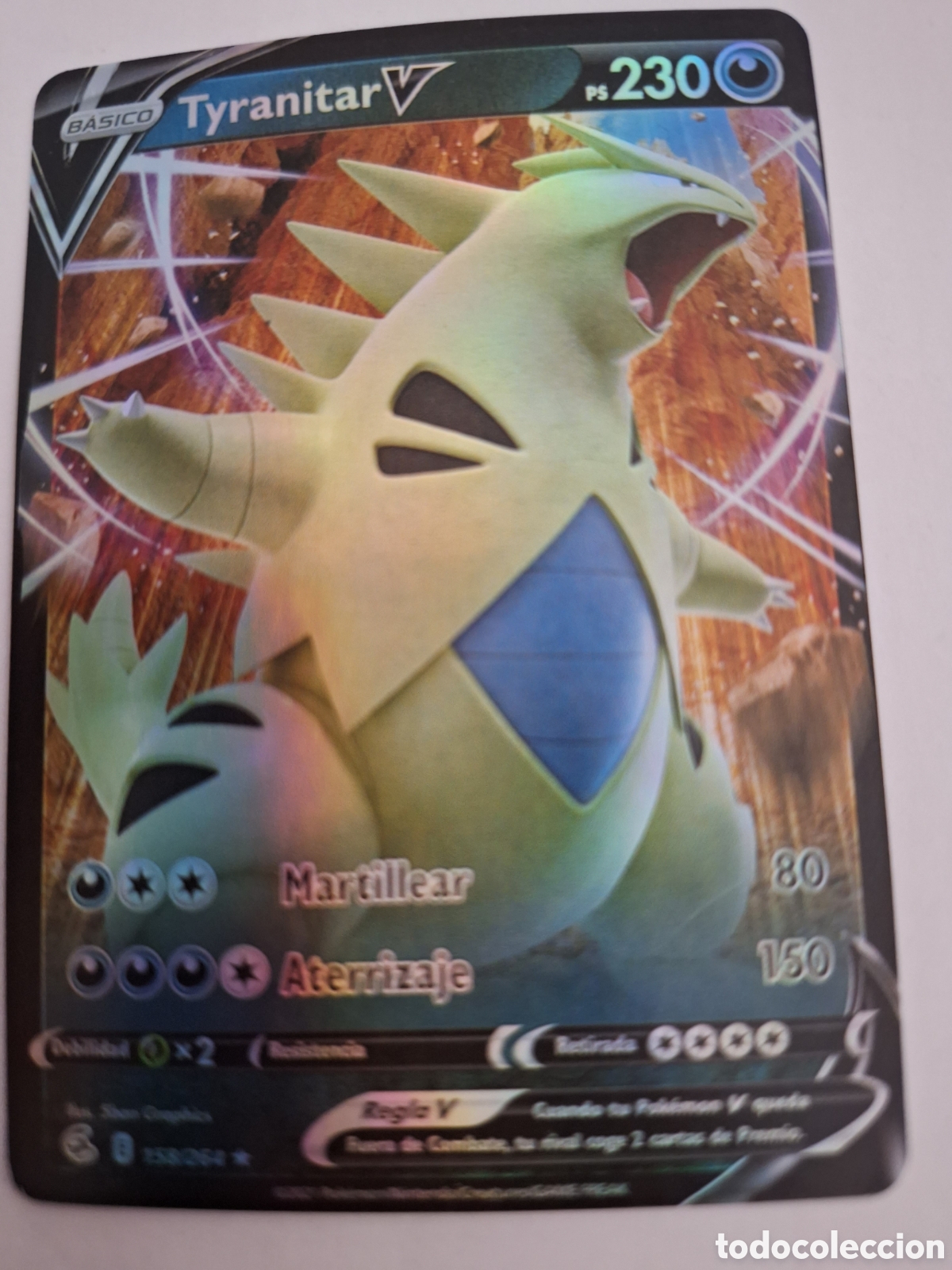 Trading cards: Pokemon - Tyranitar V 230ps - Foto 1