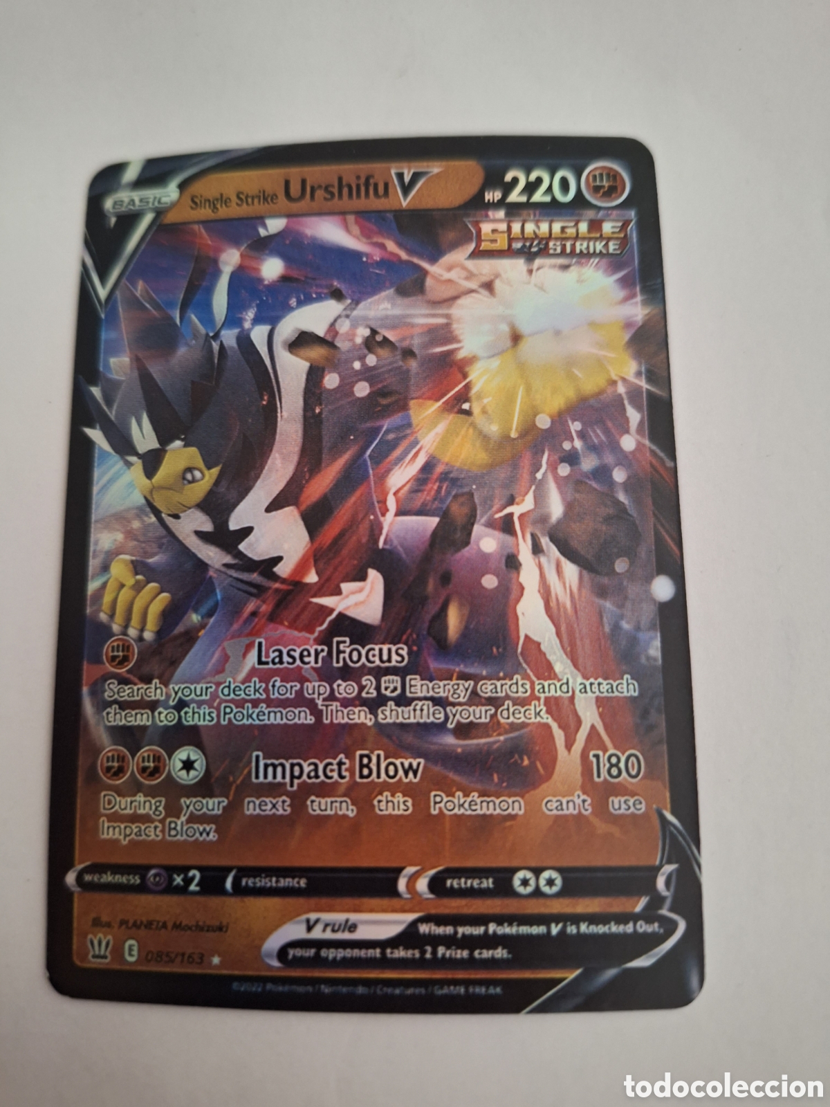 Trading cards: Pokemon - Urshifu V 220ps - Foto 1