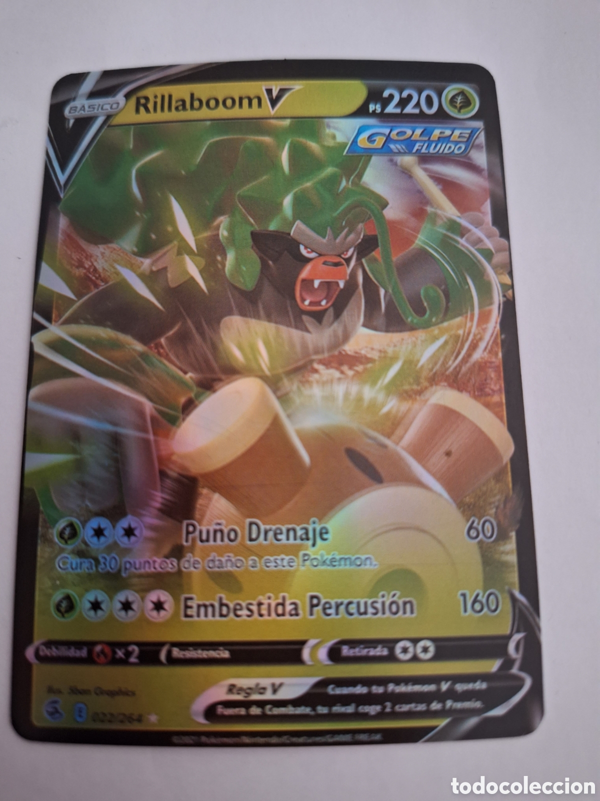 Trading cards: Pokemon - Rillaboom V 220ps - Foto 1