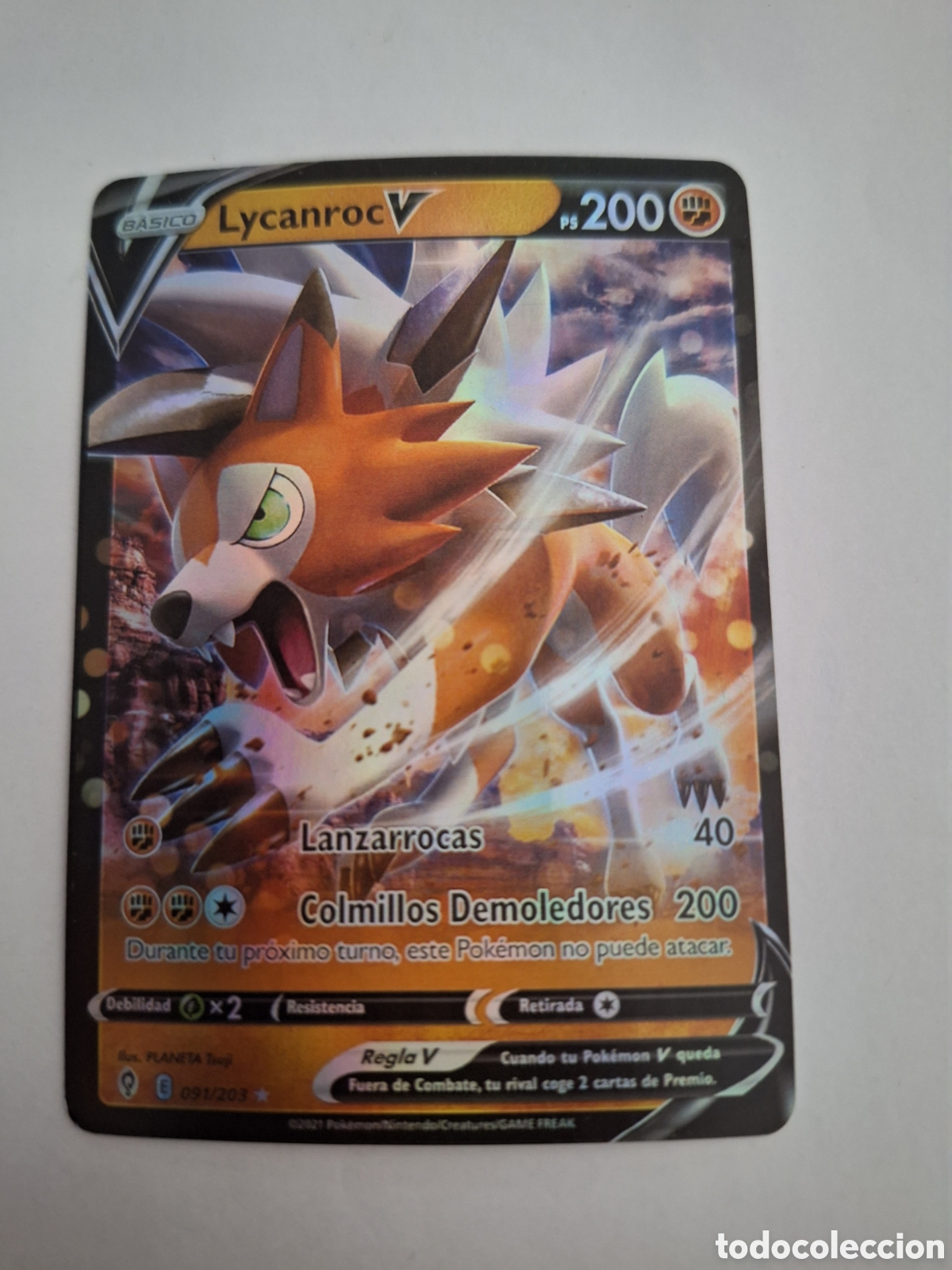 Trading cards: Pokemon - Lycanroc V 200ps - Foto 1