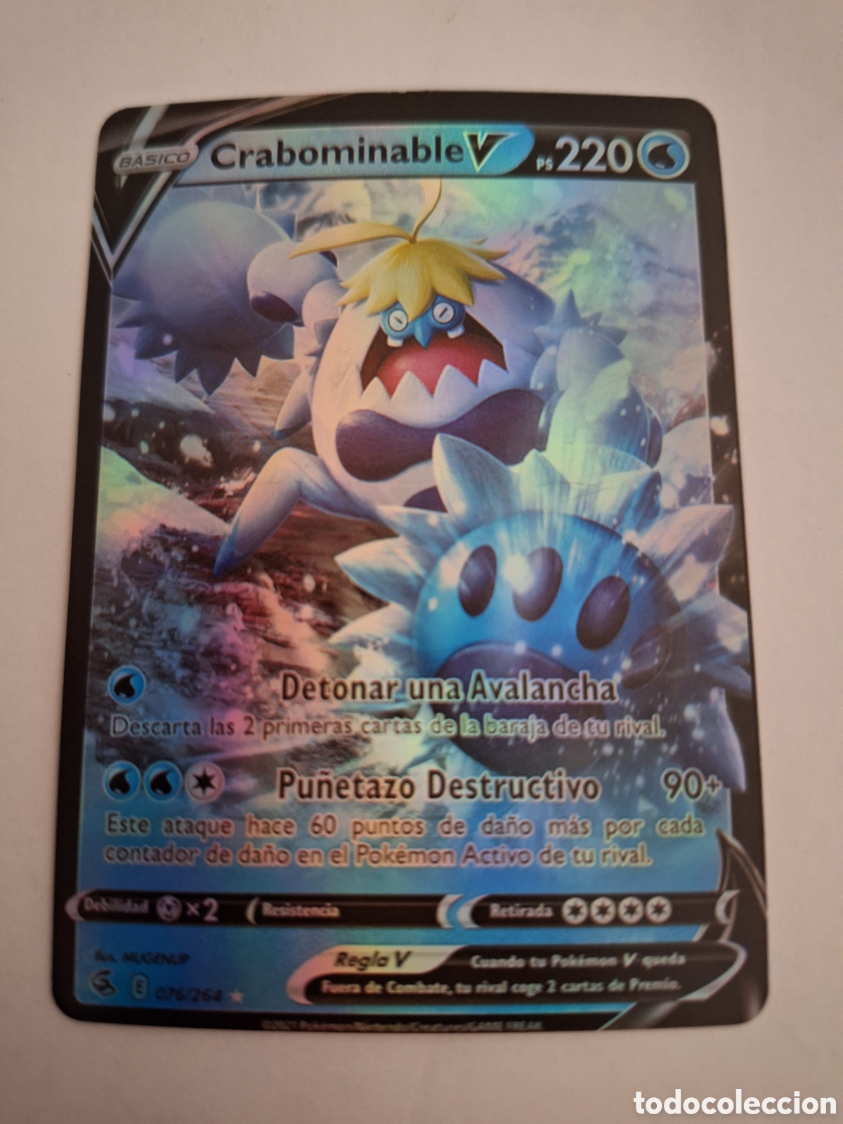 pokemon - crabominable v 220ps - Buy Antique trading cards on todocoleccion