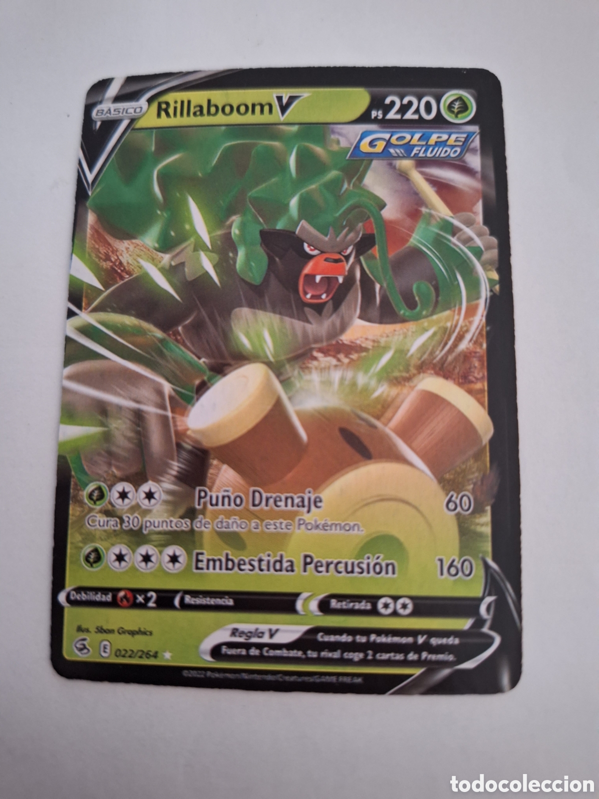 Trading cards: Pokemon - Rillaboom V 220ps - Foto 1