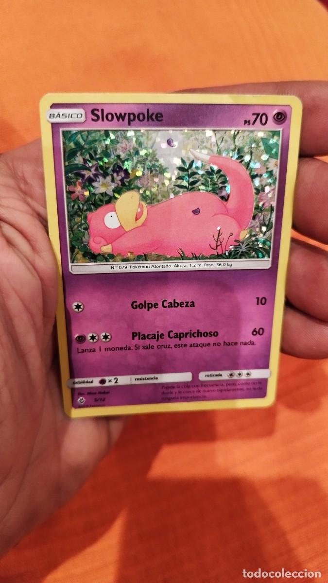 Trading cards: Carta Pokemon-B&Aacute;SICO Slowpoke 70 N079 Pokemon Atontado Altura 1,2 m Peso 36,0 kg Golpe Cabeza 1
