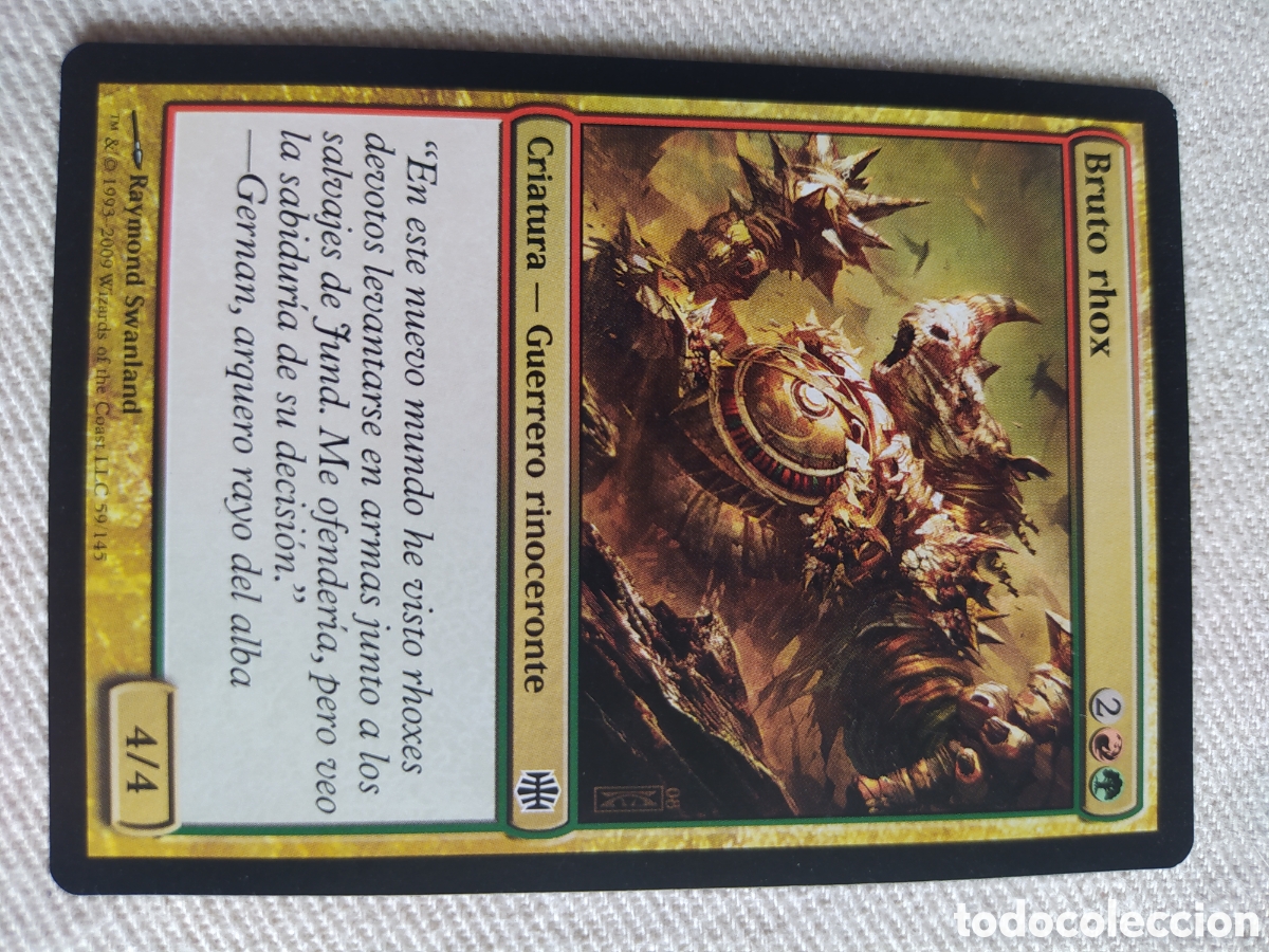 Trading cards: Magic the gathering - bruto rhox - Foto 1