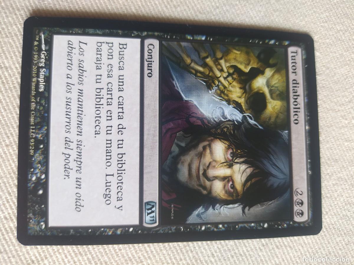 Trading cards: Magic the gathering - tutor diab&oacute;lico - Foto 1