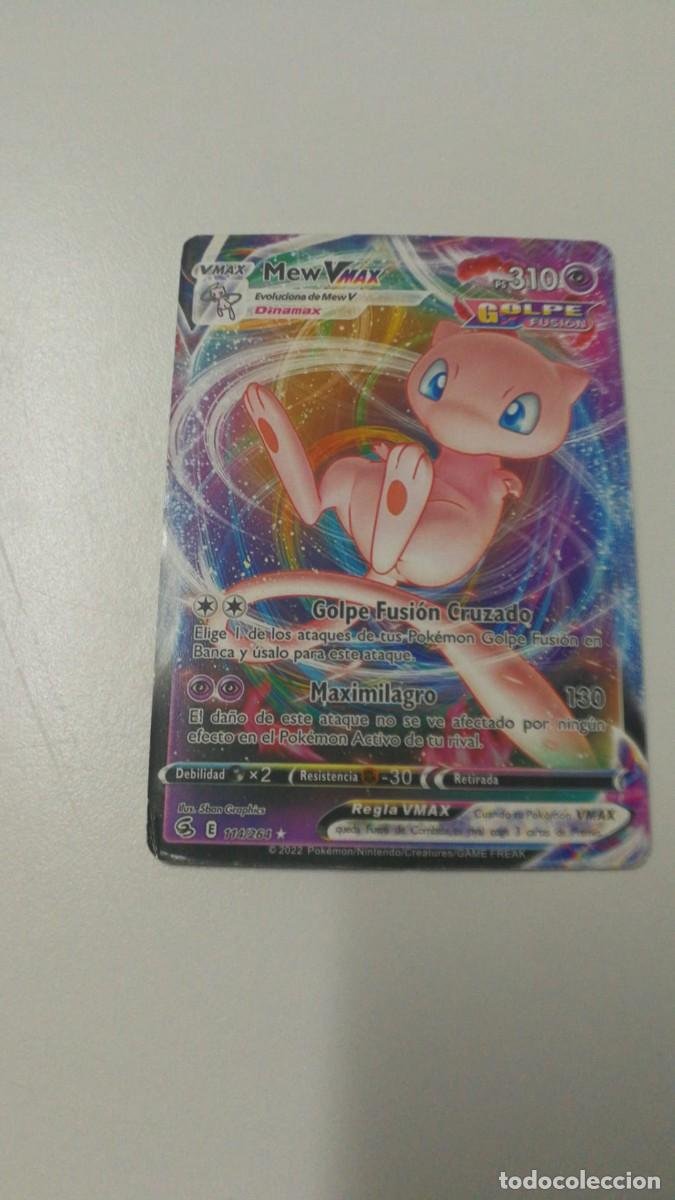 Carta Pokemon Mew VMax Português 114/264 Card Original Copag