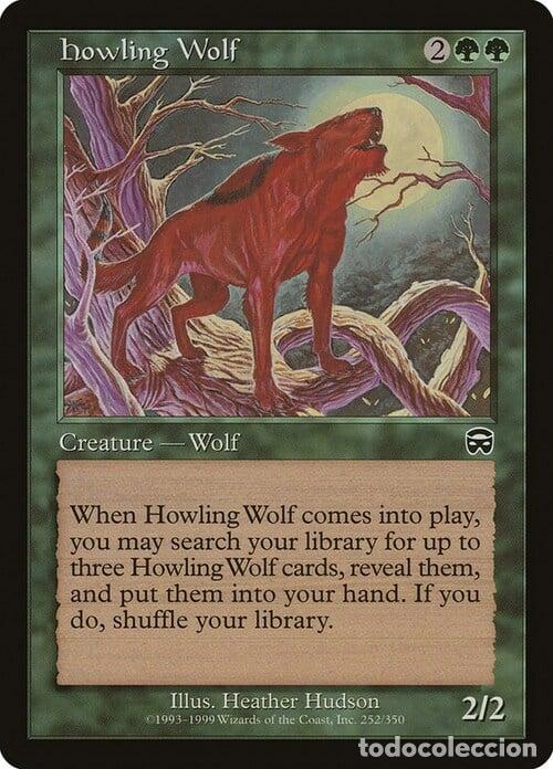 Trading Cards: Carta MTG-Lupo Ululante-Maschere di Mercadia-ITA-EX-Common - Magic the gathering