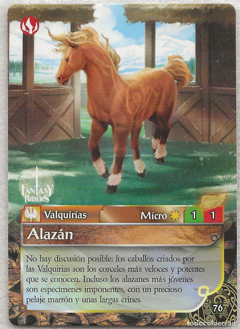 Trading cards: Fantasy Riders 3 076 Alaz&aacute;n Micro - Foto 1