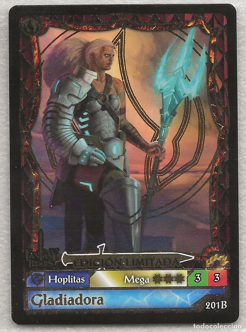 Trading cards: Fantasy Riders 3 201B Gladiadora Mega - Foto 1