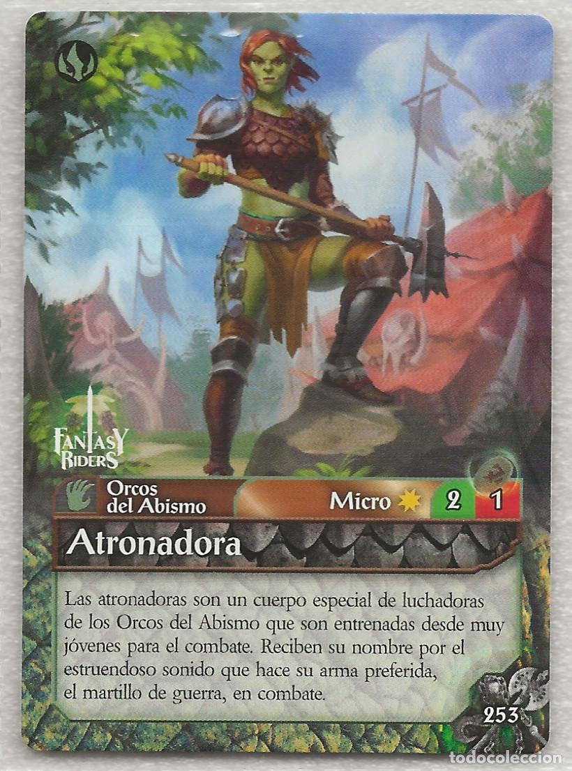 Trading cards: Fantasy Riders 3 253 Atronadora Micro - Foto 1