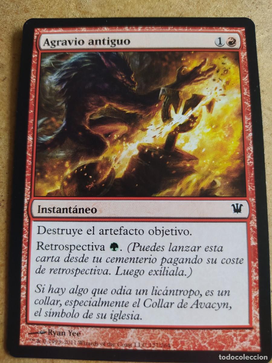 Trading cards: Magic the gathering - agravio antiguo - Foto 1