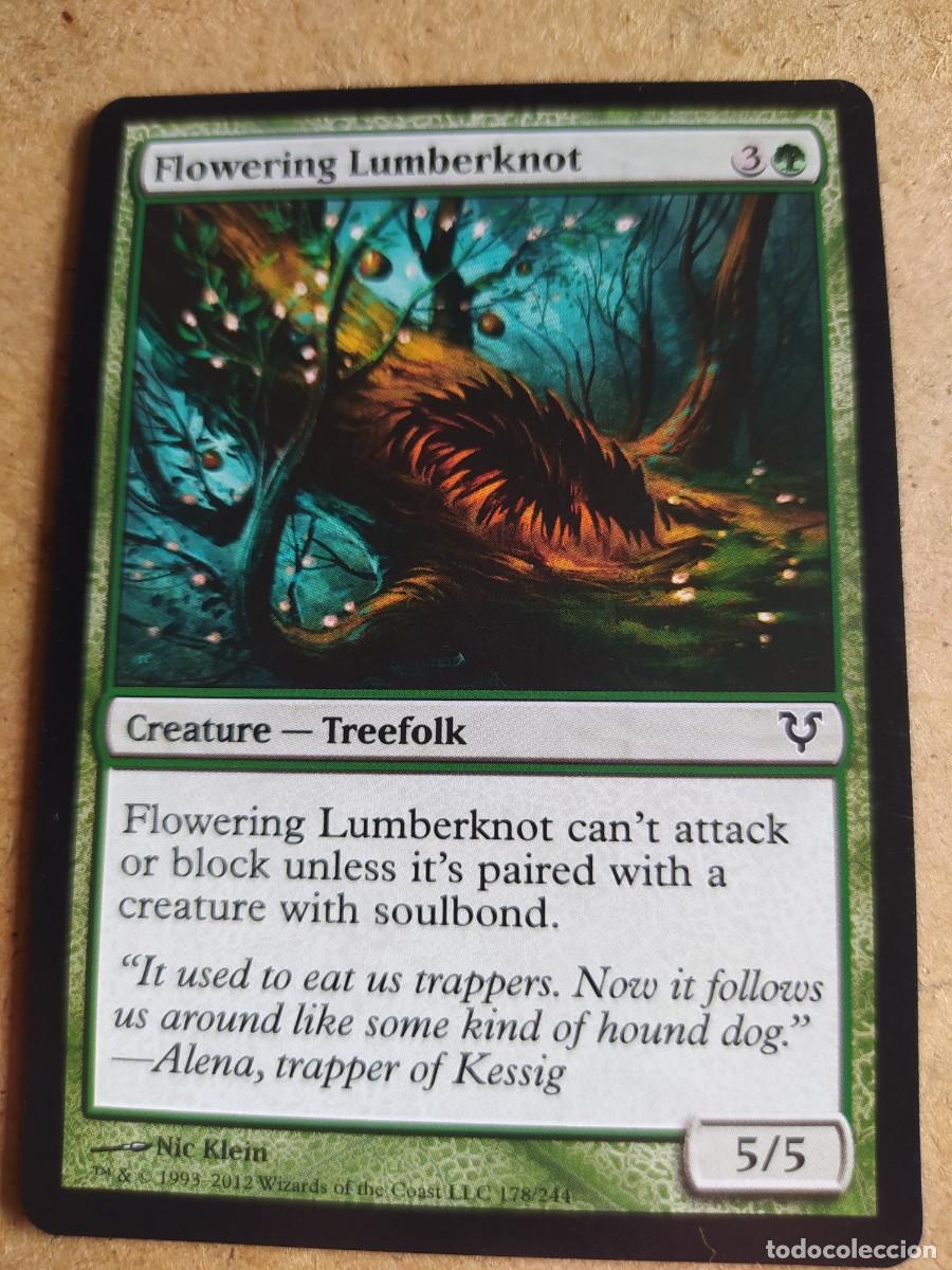 Trading cards: Magic the gathering - flowering lumberknot - Foto 1