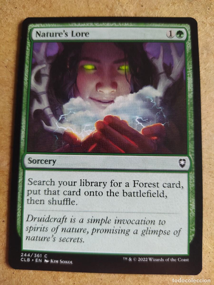 Trading cards: Magic the gathering - natures lore - Foto 1