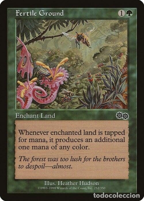 Trading Cards: Carta MTG-Terreno Fertile-Saga di Urza-ITA-Good-Common - Magic the gathering