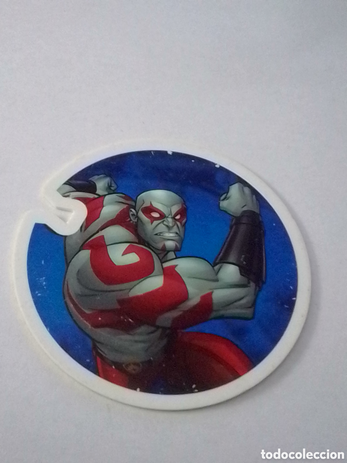 Trading cards: TAZO 000 FLIZZ 22 MARVEL DRAX DI&Aacute;METRO 55 MM VENOM SPIDERMAN VENON