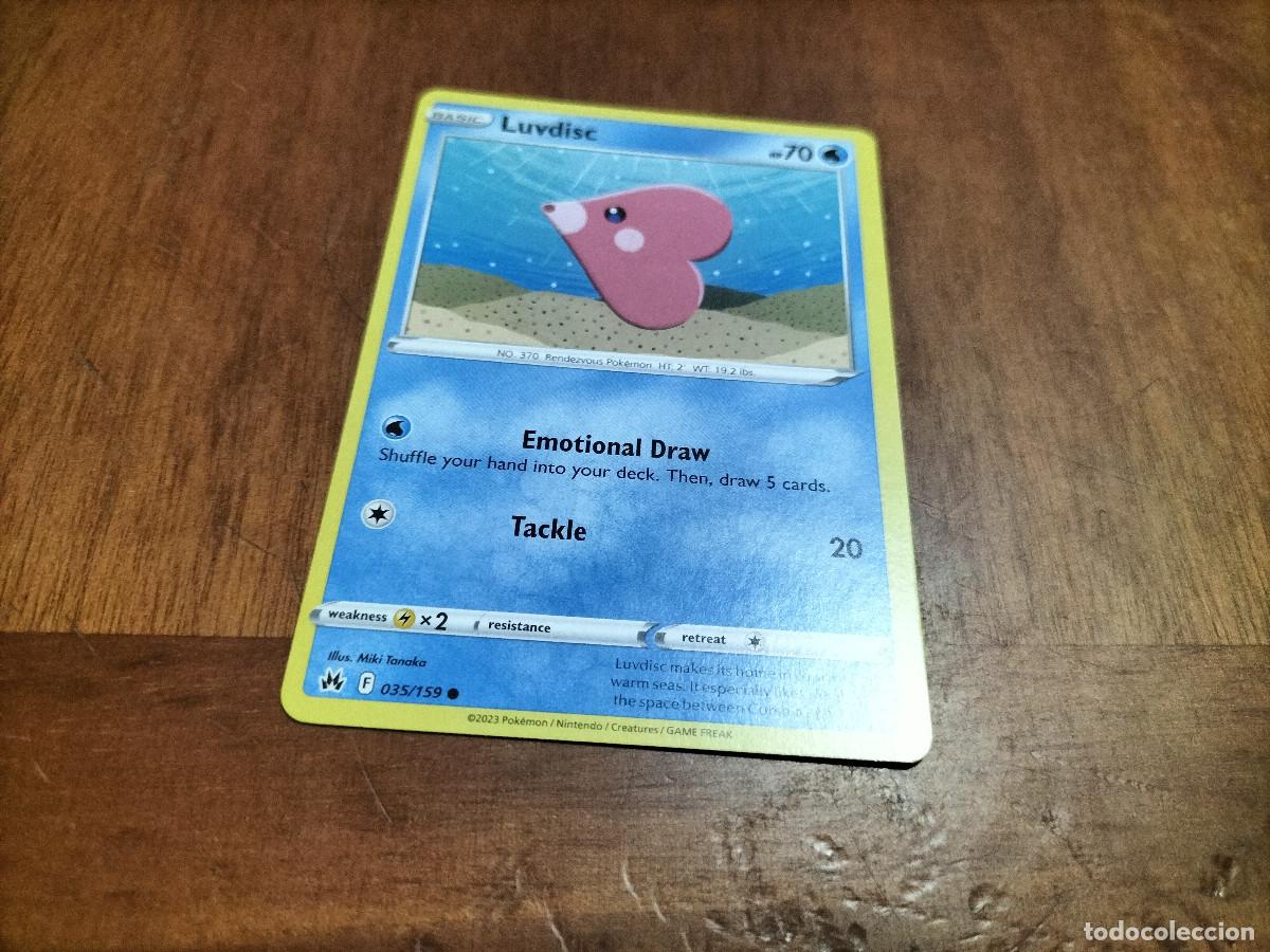 035/159 luvdisc. pokemon. en ingls. 2023. como - Compra venta en  todocoleccion