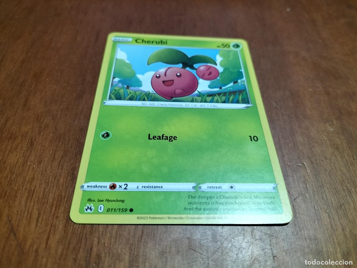 011/159 cherubi. pokemon. en ingls. 2023. cart - Compra venta en todocoleccion 011/159 cherubi. pokemon. en ingls. 2023. cart - Compra venta en todocoleccion