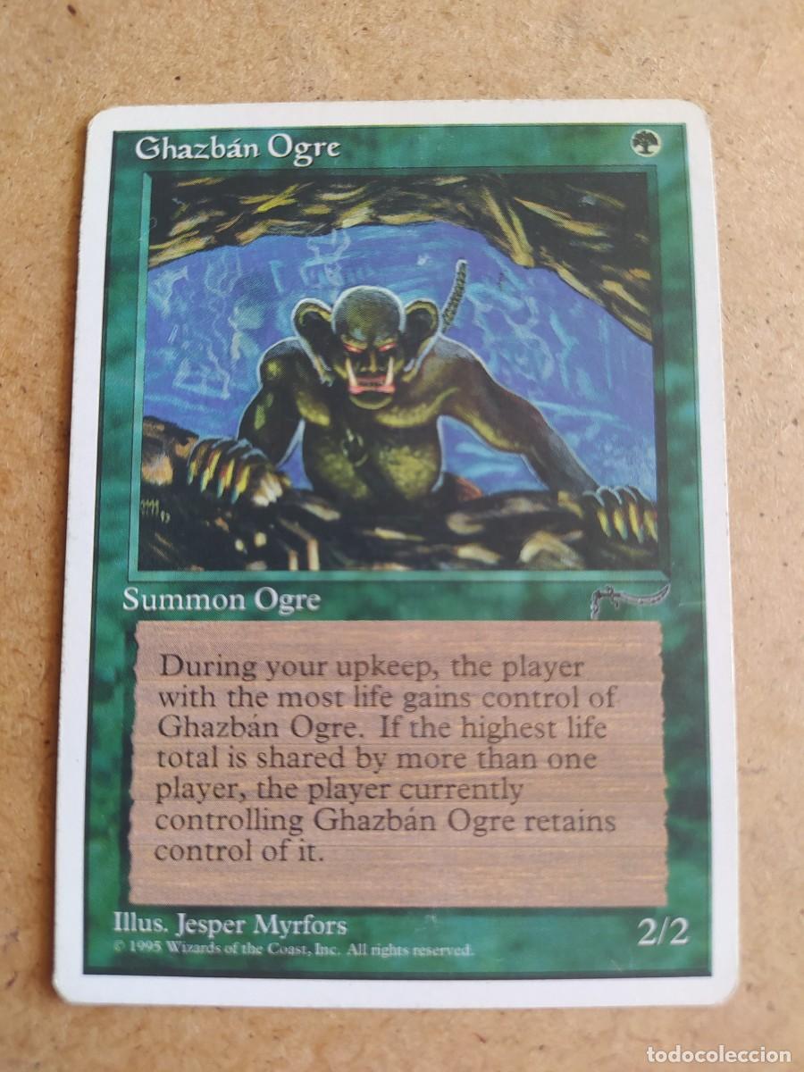 Trading cards: Magic the gathering - ogro de ghazb&aacute;n - Foto 1