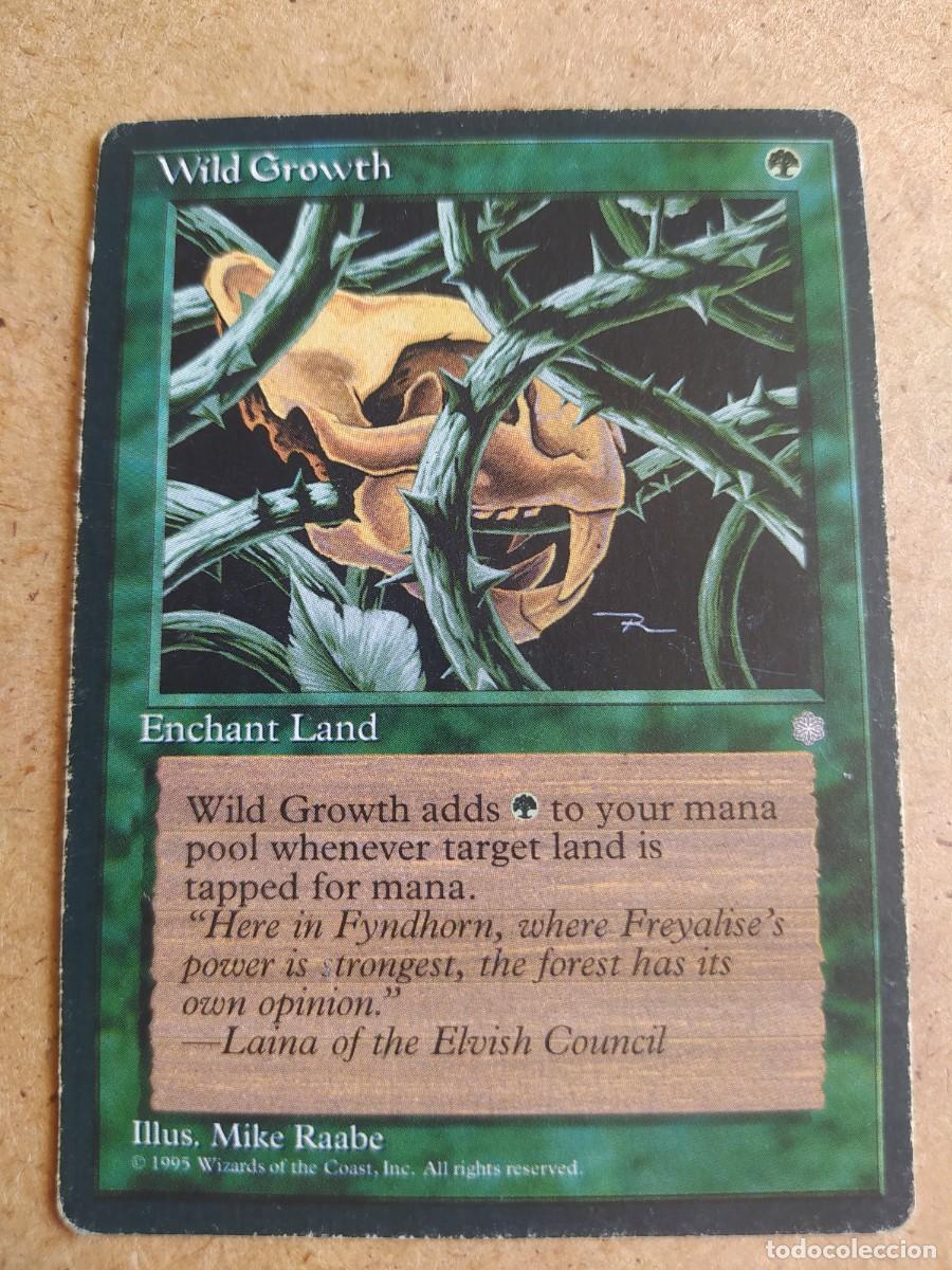 Trading cards: Magic the gathering - Wild growth - Foto 1