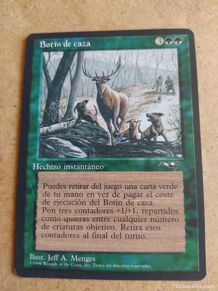 Trading cards: Magic the gathering - bot&iacute;n de caza - Foto 1