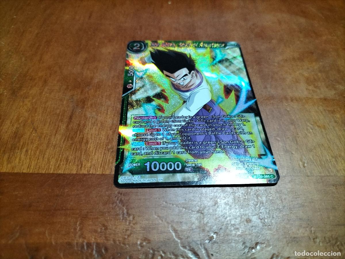 Cartes &agrave; &Eacute;changer: BT20 066 C SON GOTEN. POWER ABSORBED DRAGON BALL GAME CARD INGL&Eacute;S. COMO NUEVA.