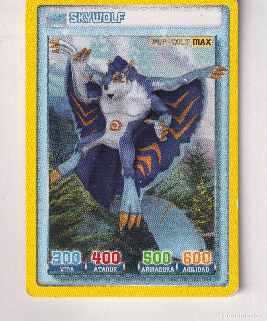 Trading cards: CROMOS PANINI inviZimals SKYWOLF N&ordm;201 - Foto 1