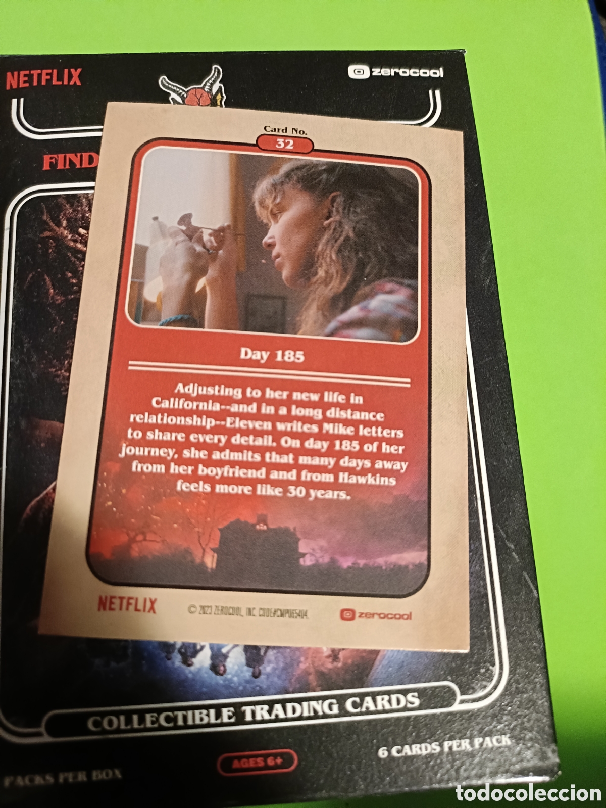 Trading cards: Stranger things 4 Zerocool - Topps - 32 Day 185 - Foto 2