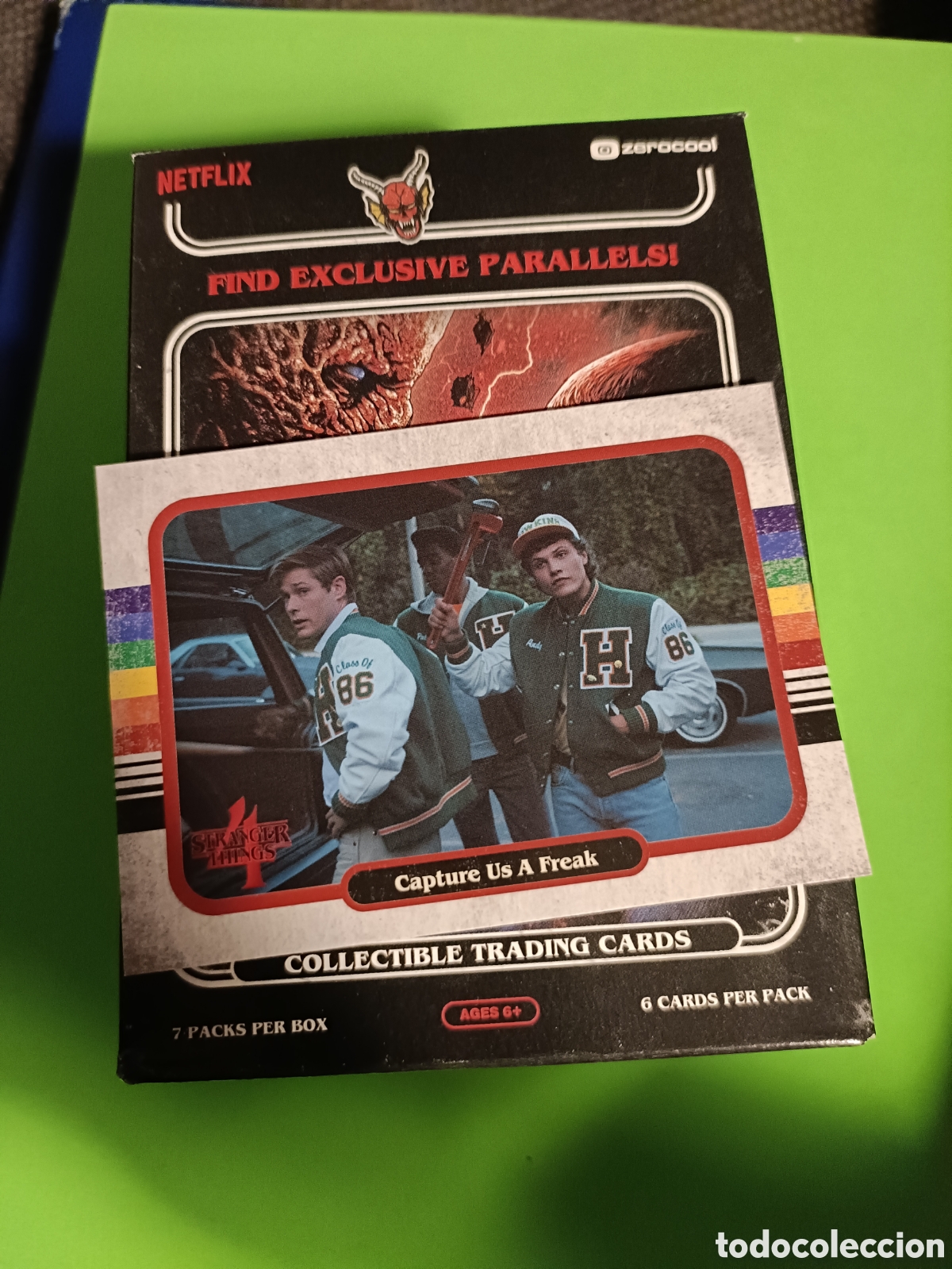 Trading cards: Stranger things 4 Zerocool - Topps - 47 Capture Us a freak - Foto 1