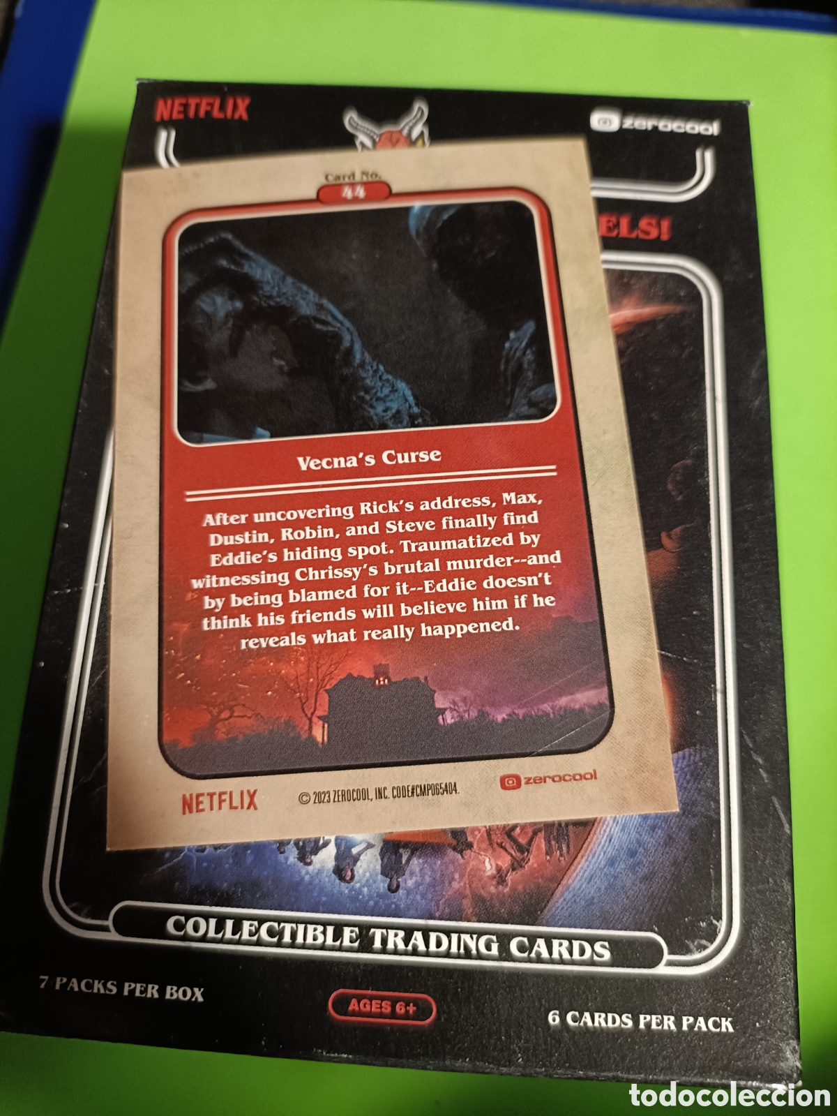 Trading cards: Stranger things 4 Zerocool - Topps - 44 Vecnas Curse - Foto 2
