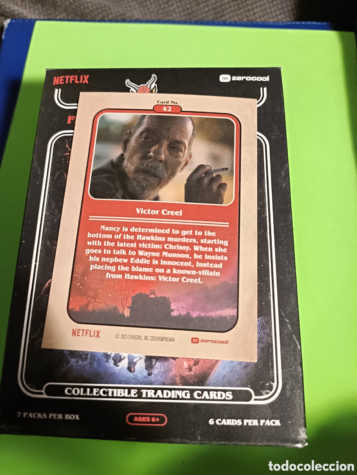 Trading cards: Stranger things 4 Zerocool - Topps - 42 V&iacute;ctor Creel - Foto 2
