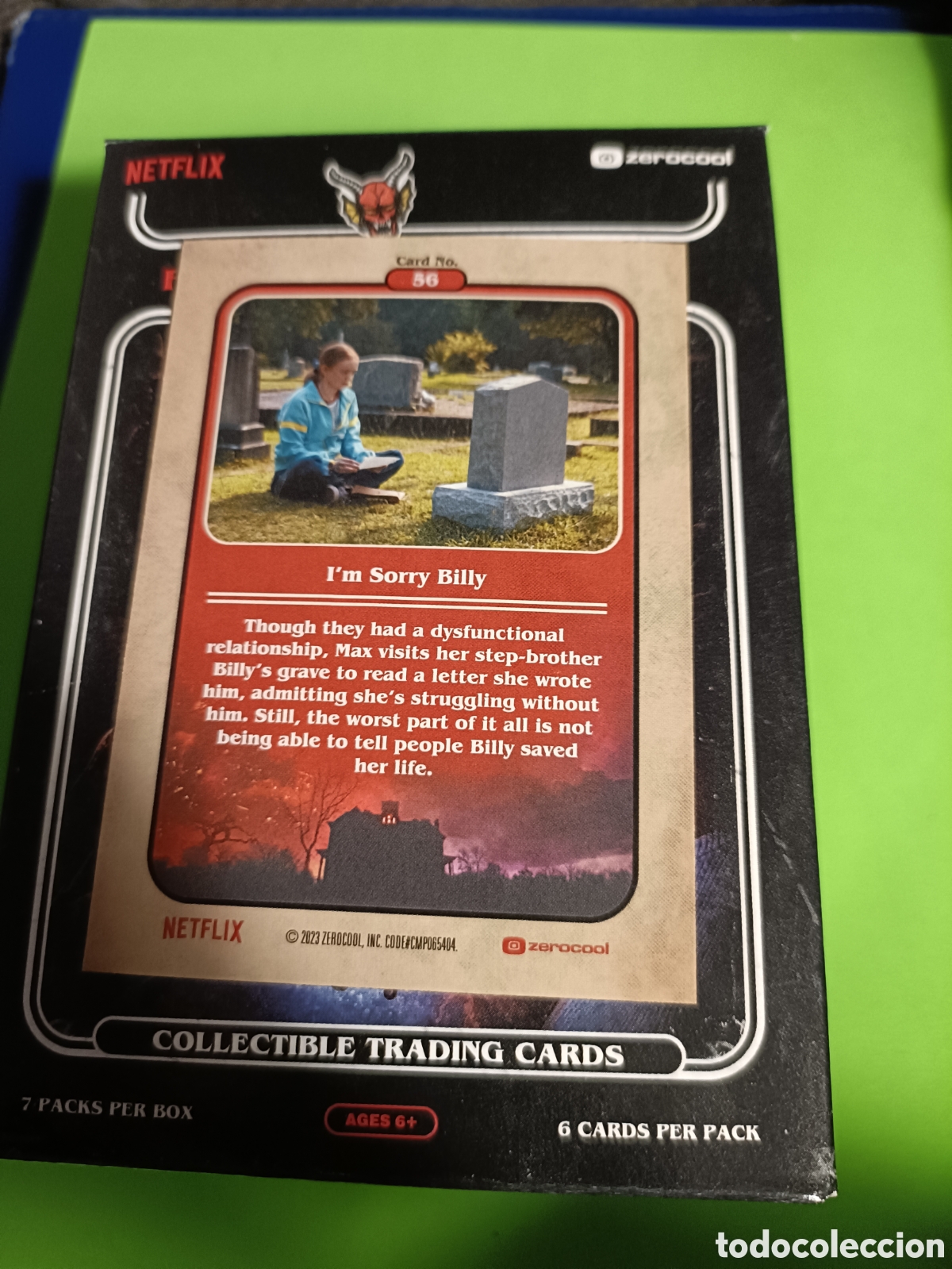 Trading cards: Stranger things 4 Zerocool - Topps - Im sorry Billy - Foto 2