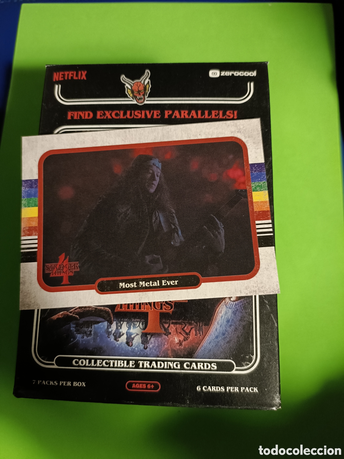 Trading cards: Stranger things 4 Zerocool - Topps - 89 Most metal ever - Foto 1