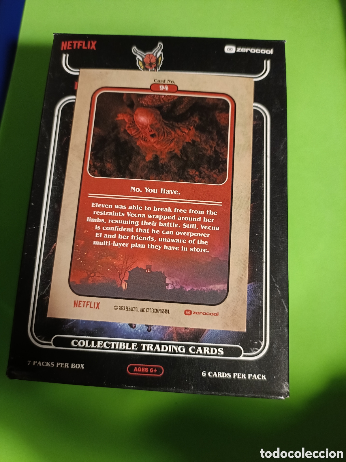 Trading cards: Stranger things 4 Zerocool - Topps - 94 No. You have - Foto 2