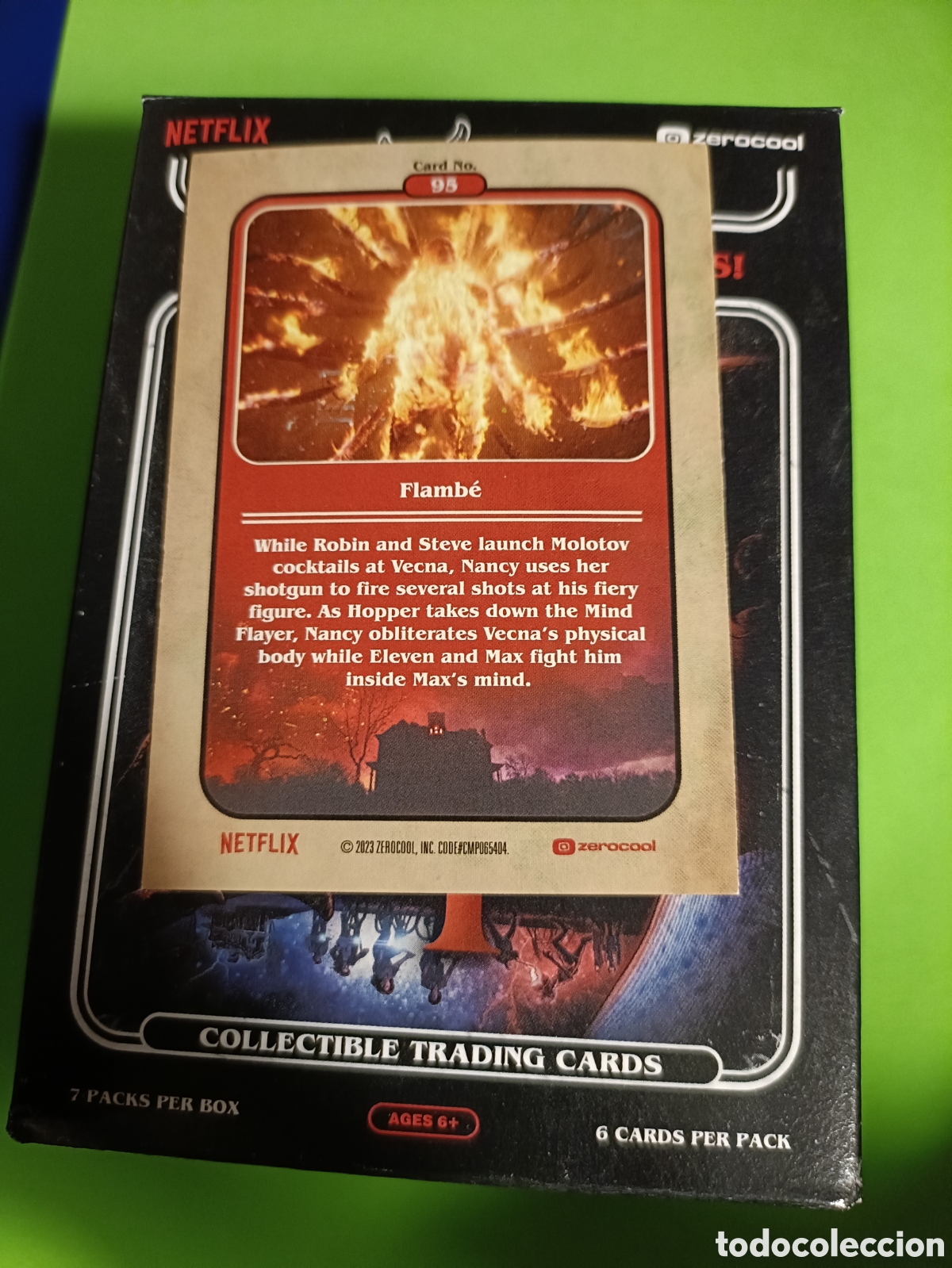 Trading cards: Stranger things 4 Zerocool - Topps - 95 Flambe - Foto 2