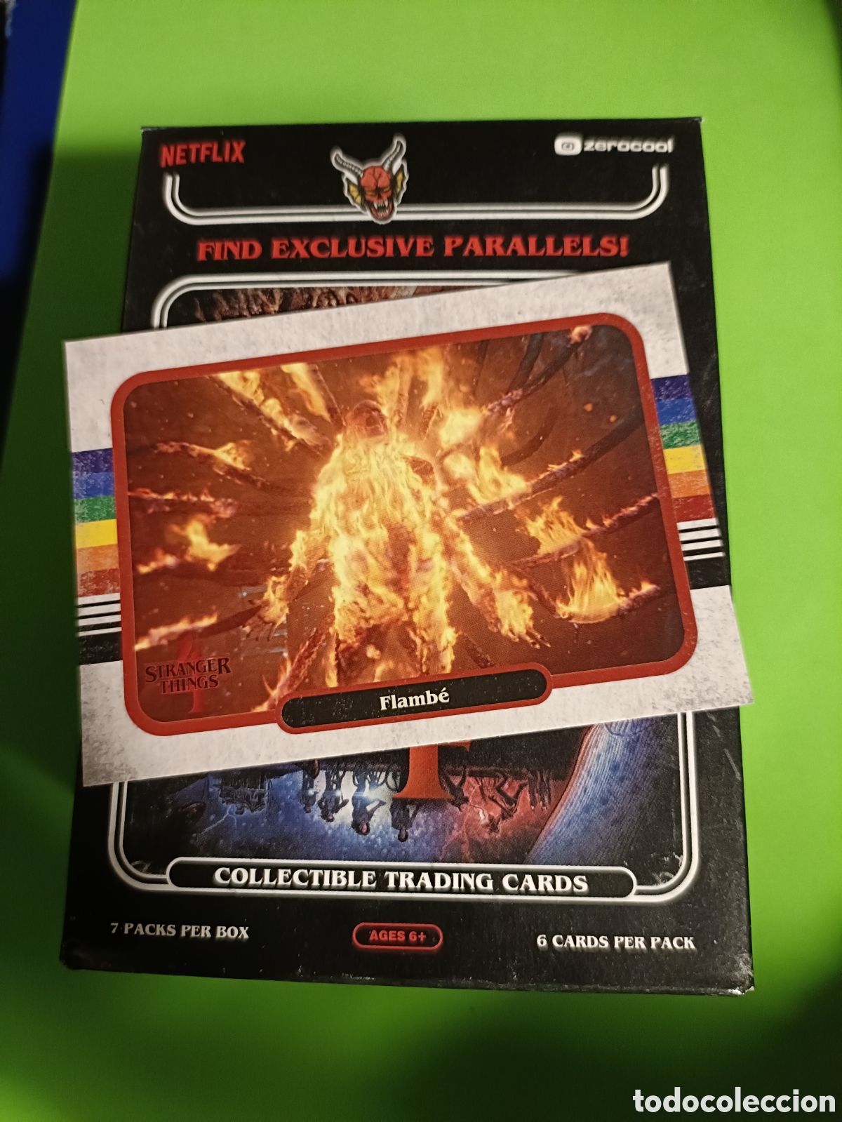 Trading cards: Stranger things 4 Zerocool - Topps - 95 Flambe - Foto 1