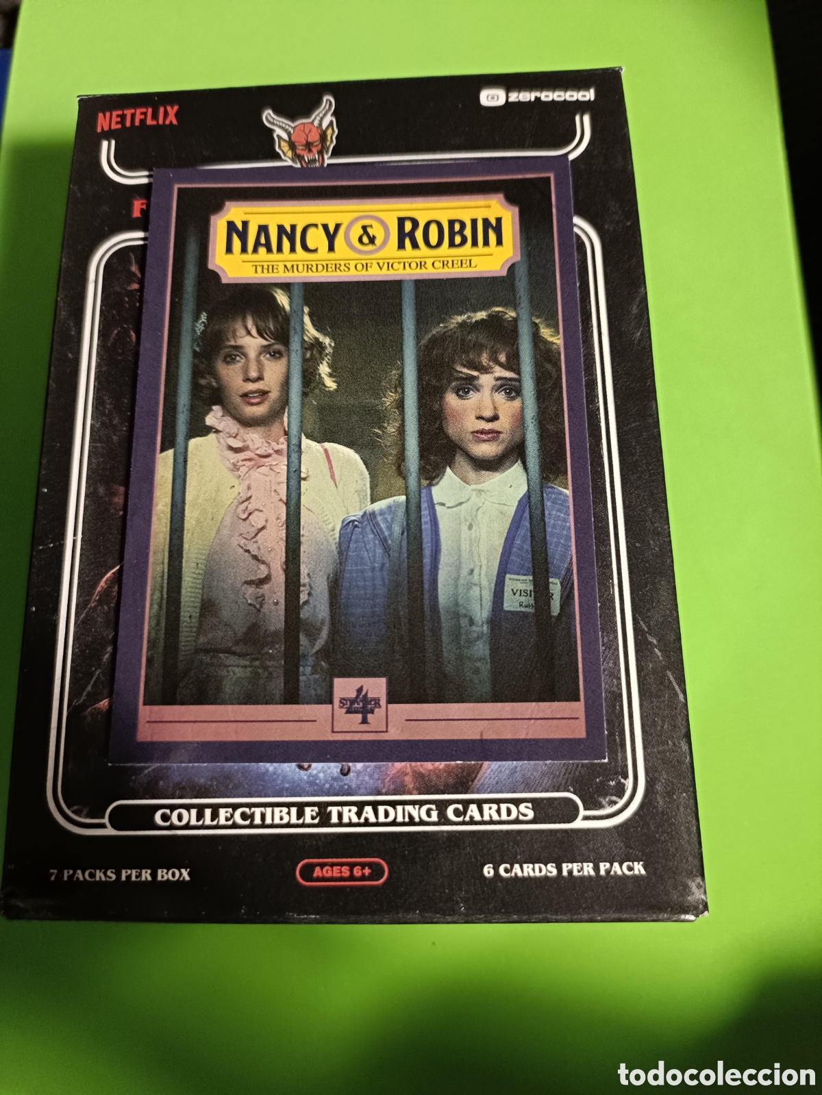 Trading cards: Stranger things 4 Zerocool - Topps - CS 7 Nancy y Robin - Foto 1