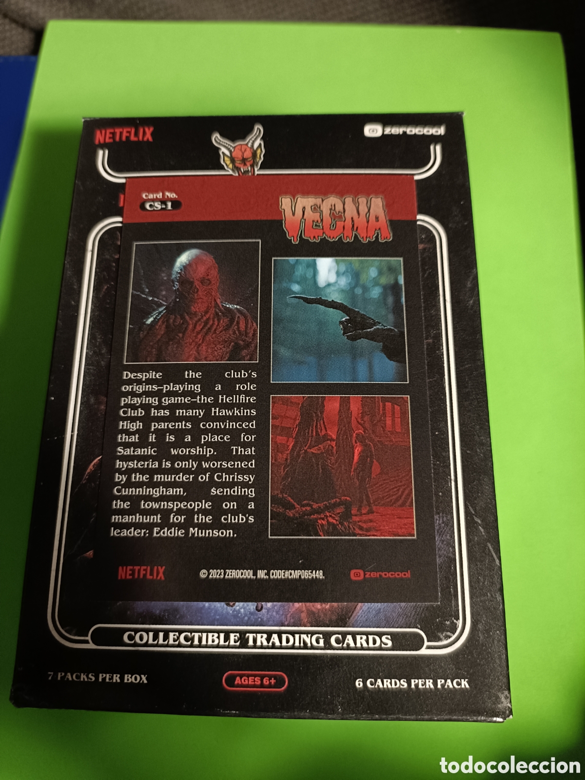 Trading cards: Stranger things 4 Zerocool - Topps - CS 1 VECNA - Foto 2