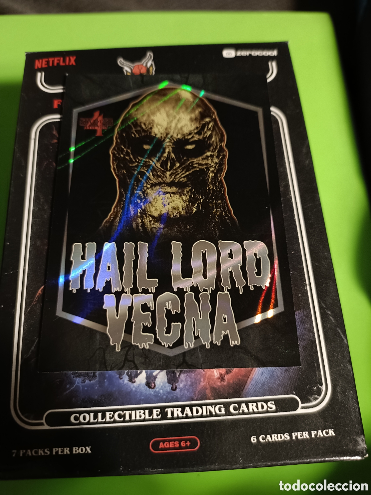 Trading cards: Stranger things 4 Zerocool - Topps - LV 4 HAIL LORD VECNA - Foto 1