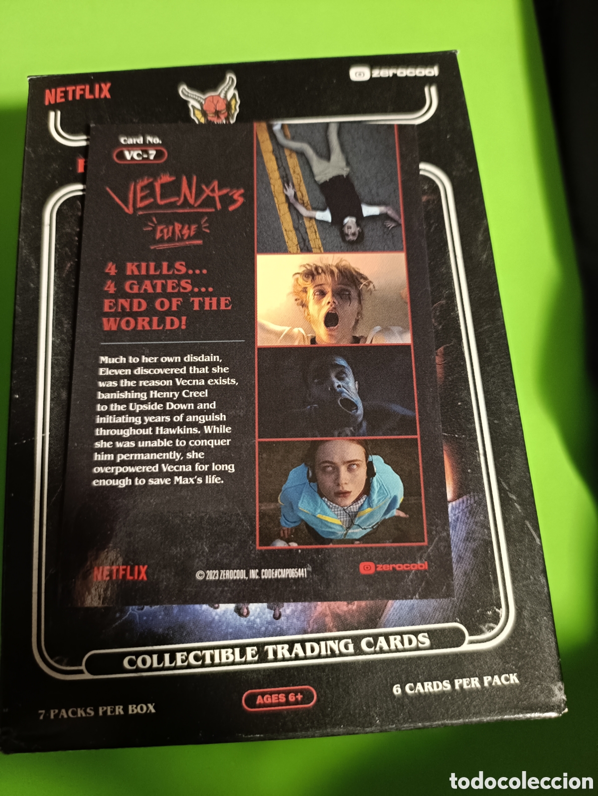 Trading cards: Stranger things 4 Zerocool - Topps - VC 7 ELEVEN - Foto 3