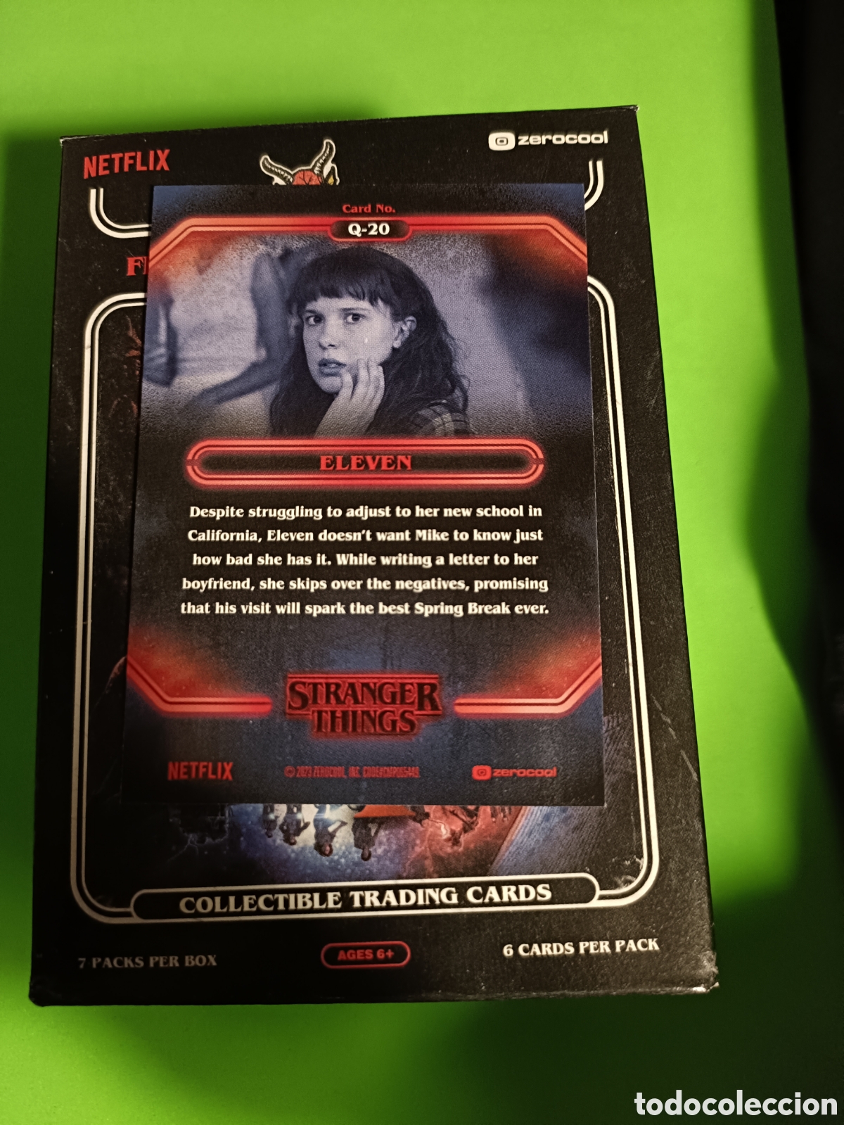Trading cards: Stranger things 4 Zerocool - Topps - Q 20 Eleven - Foto 2