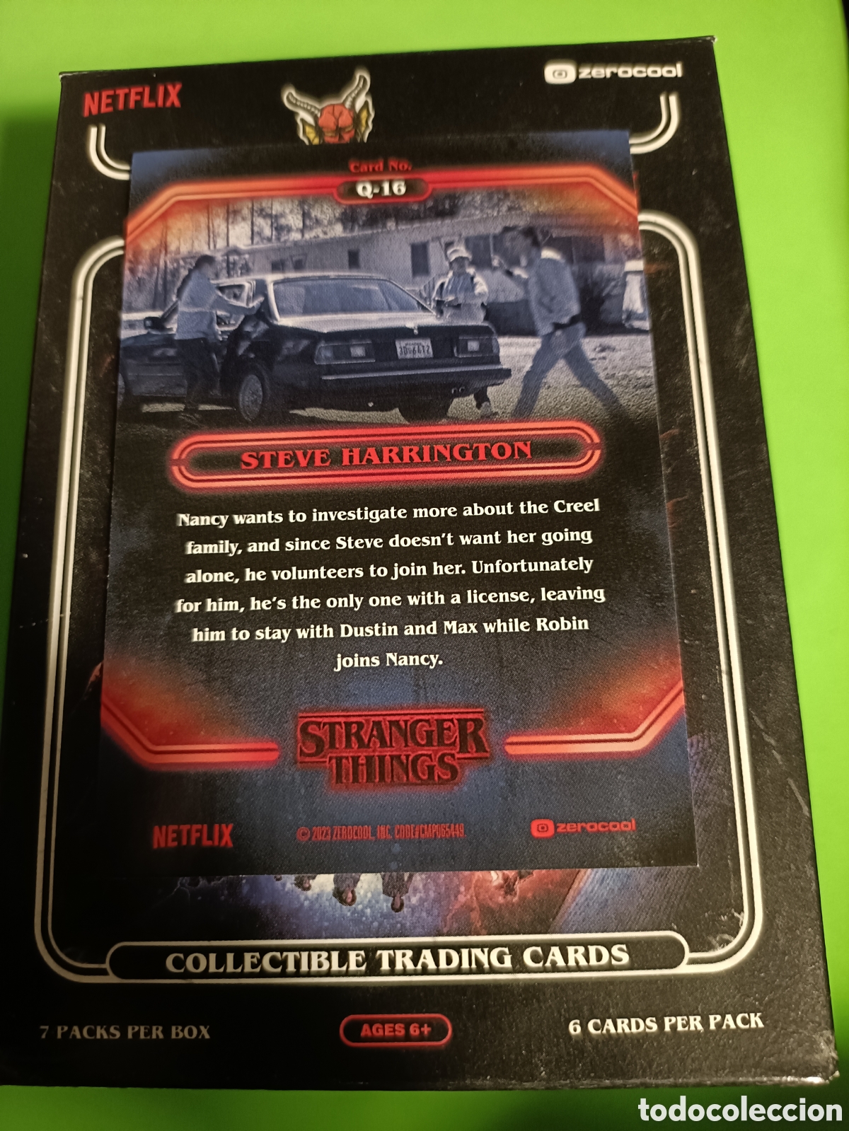Trading cards: Stranger things 4 Zerocool - Topps - Q 16 Steve - Foto 2