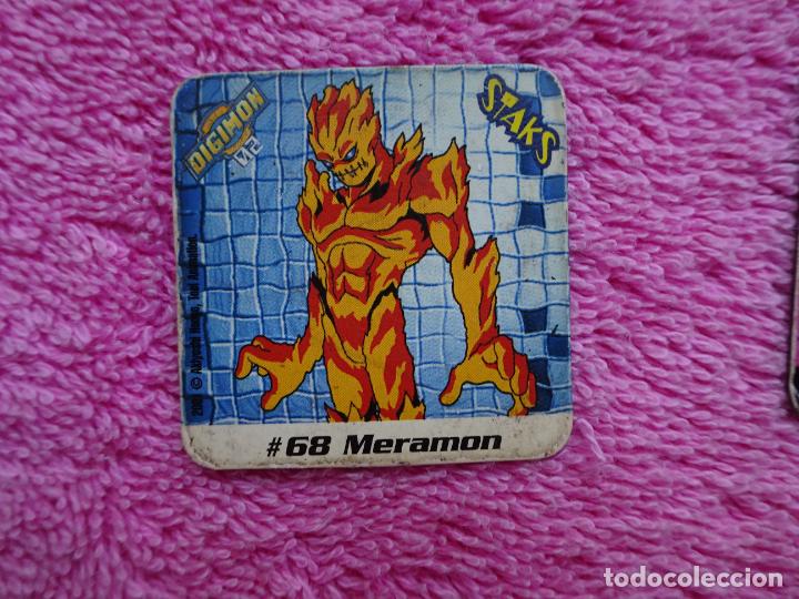 Trading Cards: meramon staks pokemon 68 panini 2002 nintendo staks imantados
